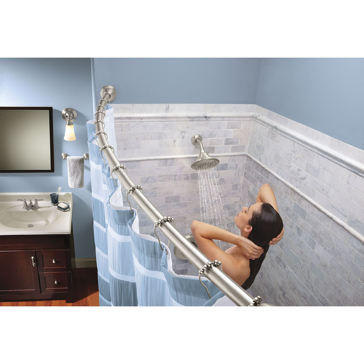 Shower Curtain Hooks (Set of 12)